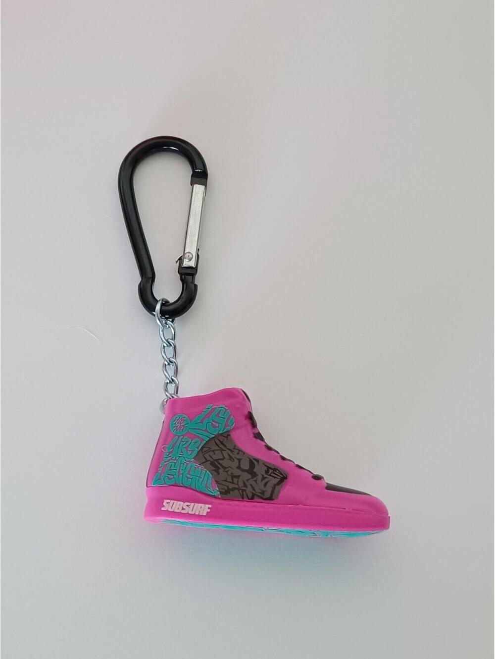 Purple Subsurf High-top Sneaker Left Shoe keychain Ornament